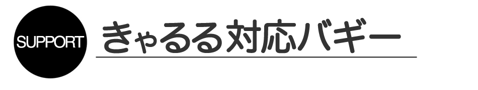 きゃるる対応バギー